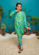 Modest - Tropical Bliss - Green - Lawn - 2 Piece